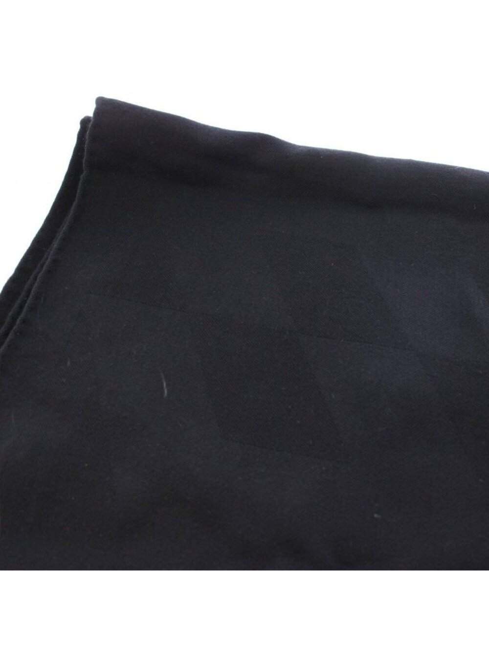 Hermes Shawl Large All Over Print Black Scarf - Picture 3 of 6